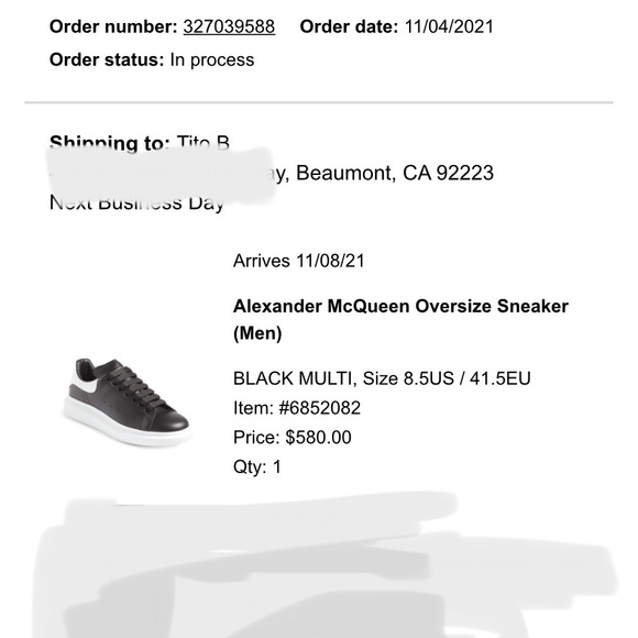 Alexander McQueen Oversized Sneakers - Picture 9 of 9